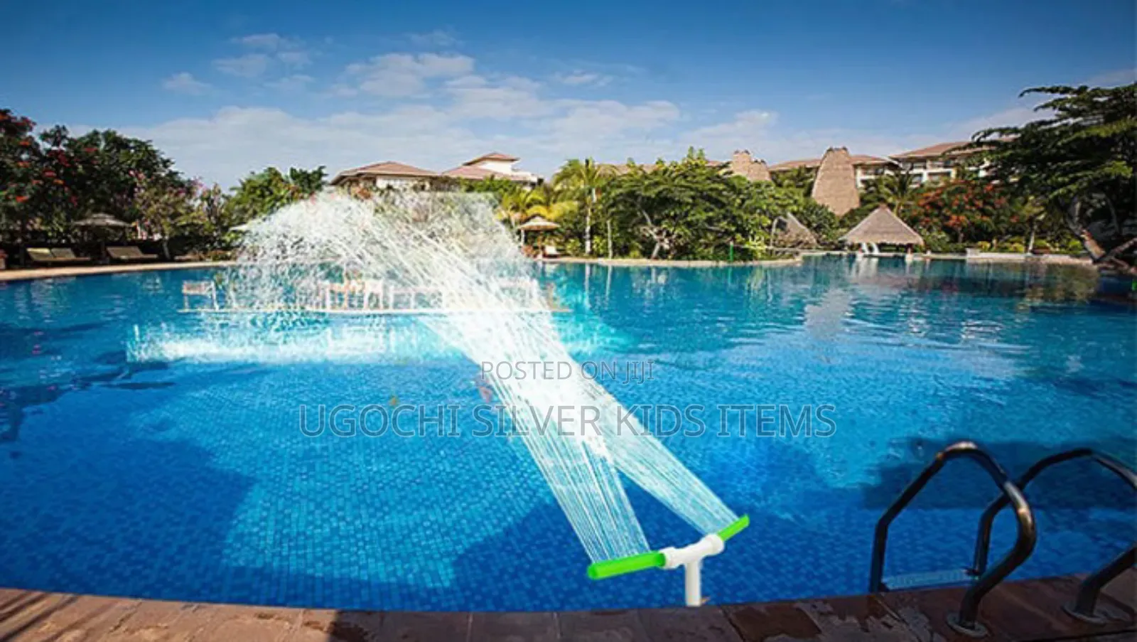 Swimming Pool Waterfall Fountain