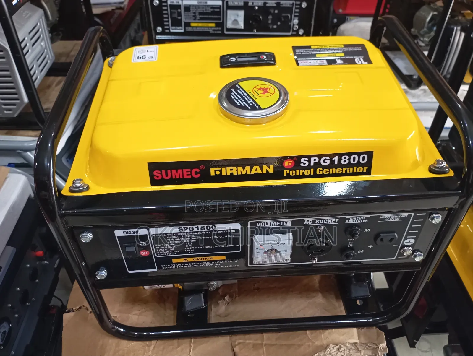 Sumce Firman Generator Spg1800