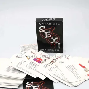 A Year of Sex Sexual Position Role Play Card Game Gift