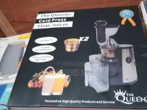The Queens Cold Press Slow Juicer