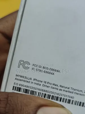 New Apple iPhone 16 Pro Max 256 GB Gray