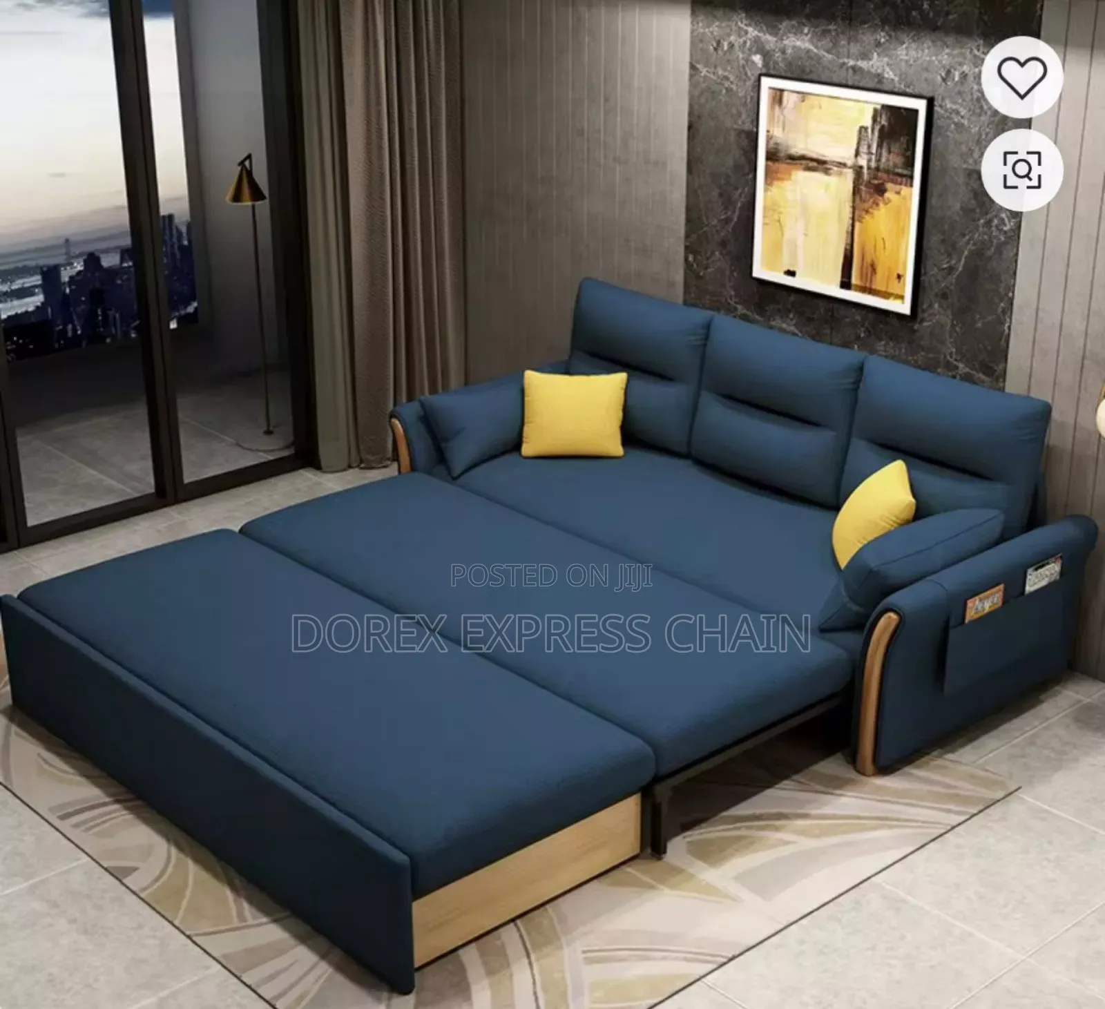 Multipurpose Convertible Sofa Bed Save Space In Style