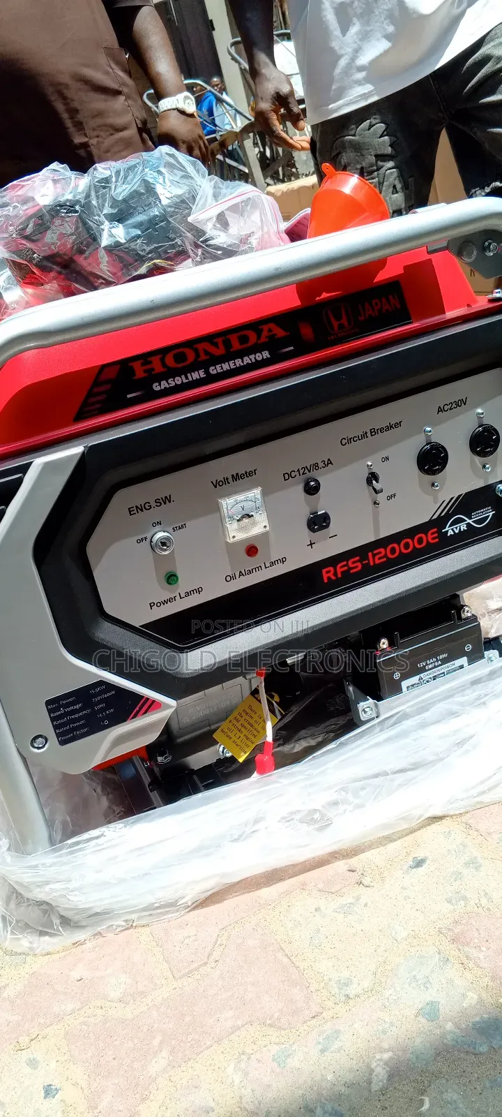 Honda Generator RFS 12000e