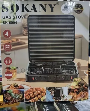 Sokany 4burner Automatic Table Gas
