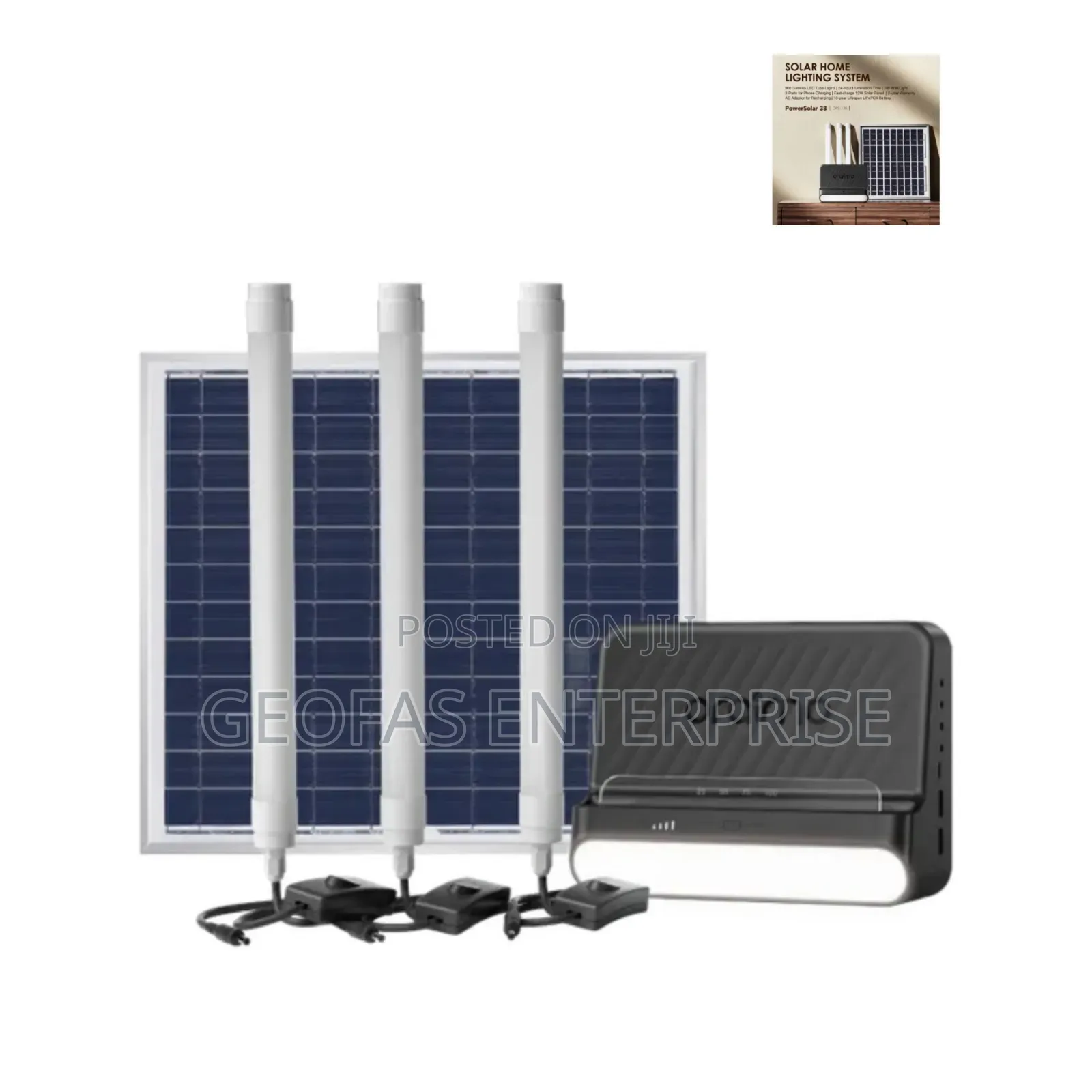 Oraimo Powersolar 38 12w Home Lighting System