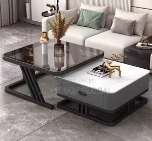 Rock Slab Center Table Living Room Home New Light Luxury High Sense