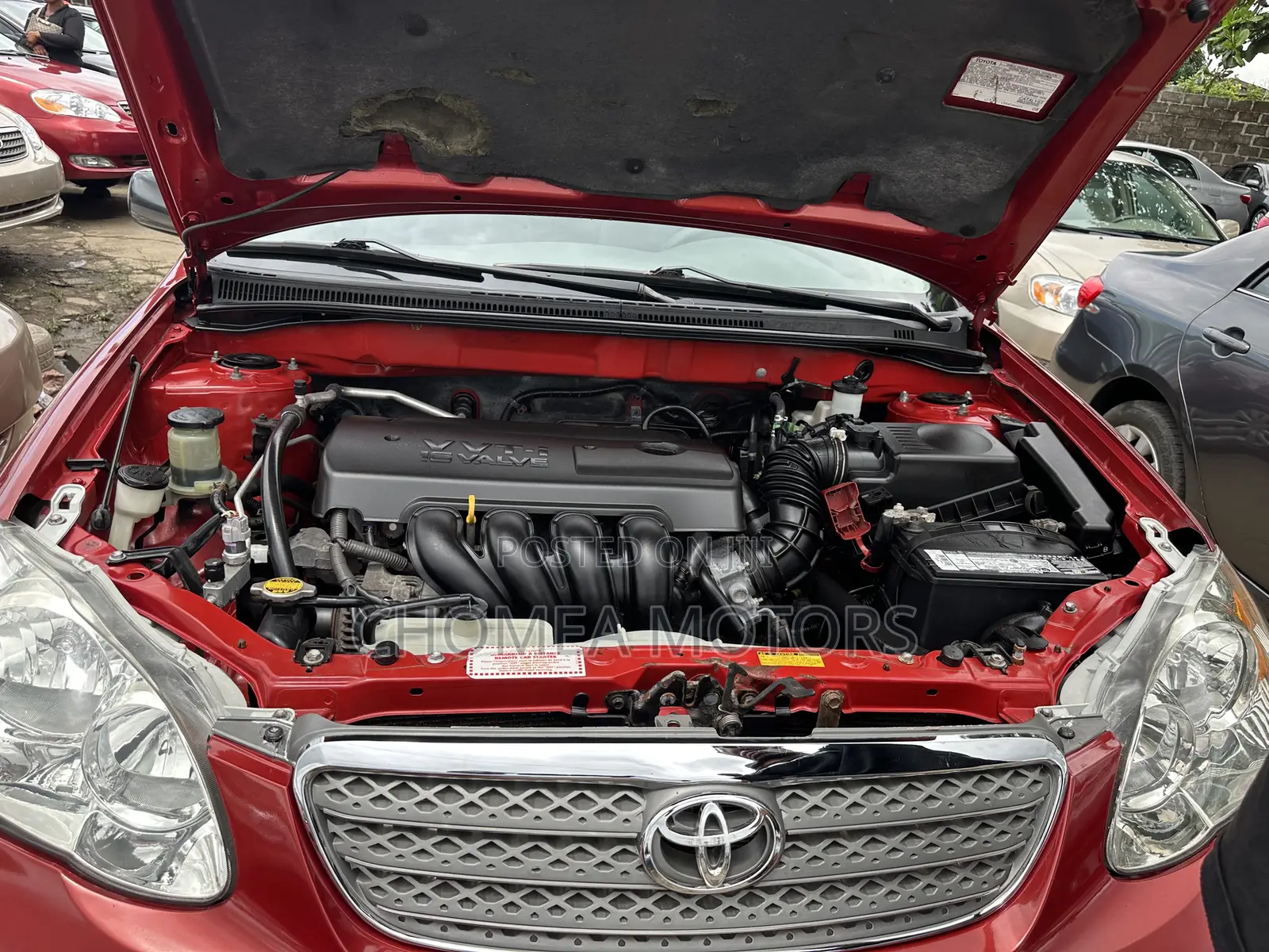 Toyota Corolla 2006 Red