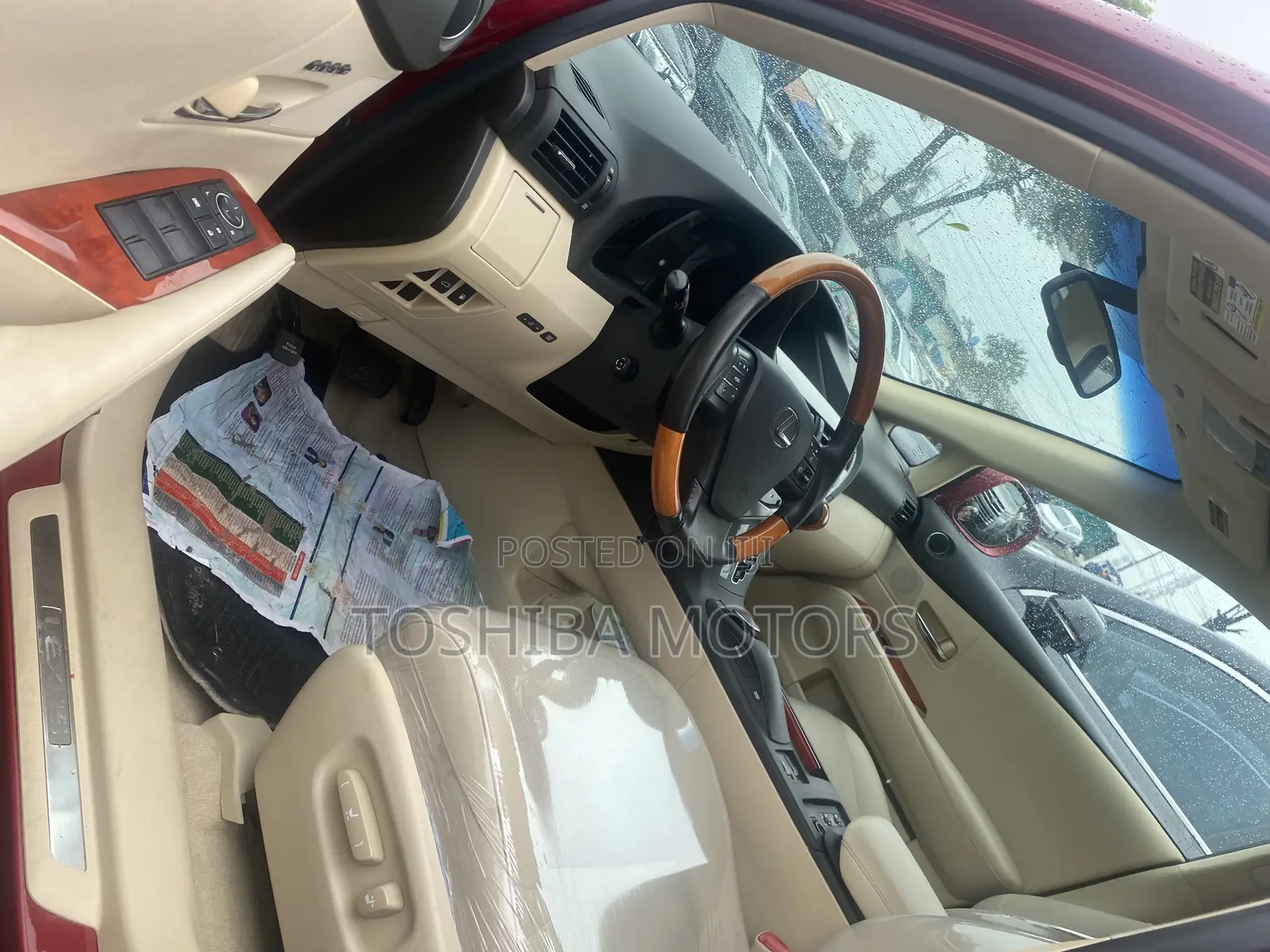 Lexus RX 350 2012 Red