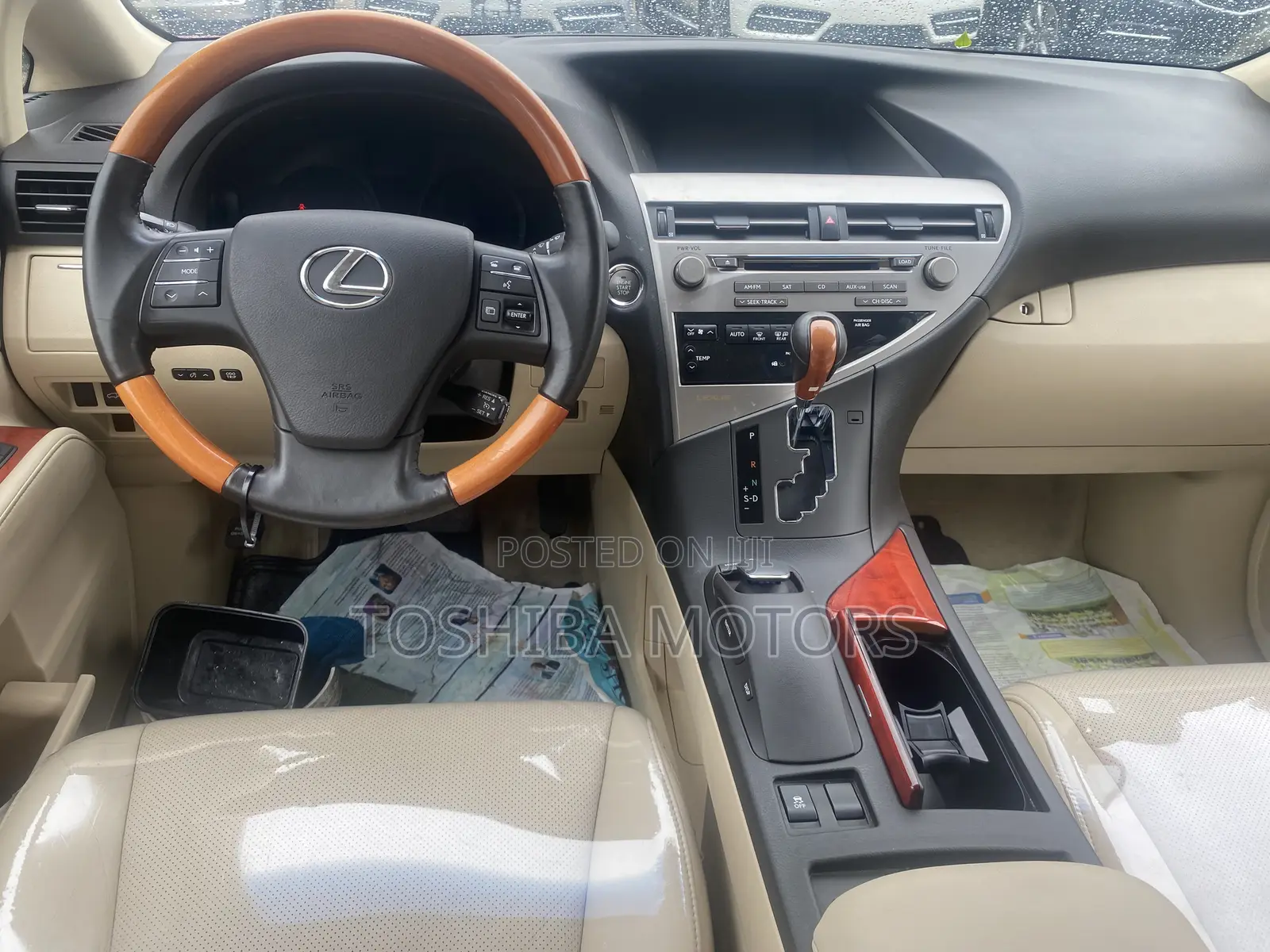 Lexus RX 350 2012 Red