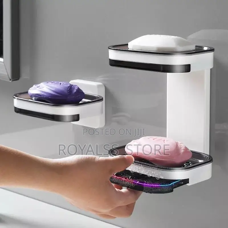 Double Layer Soap Rack