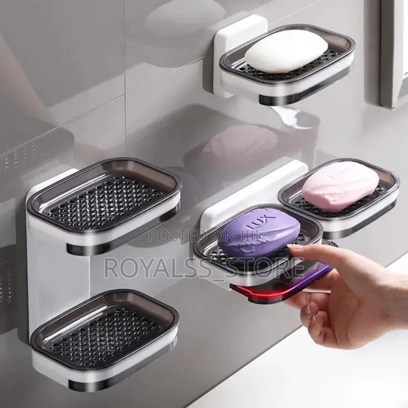Double Layer Soap Rack