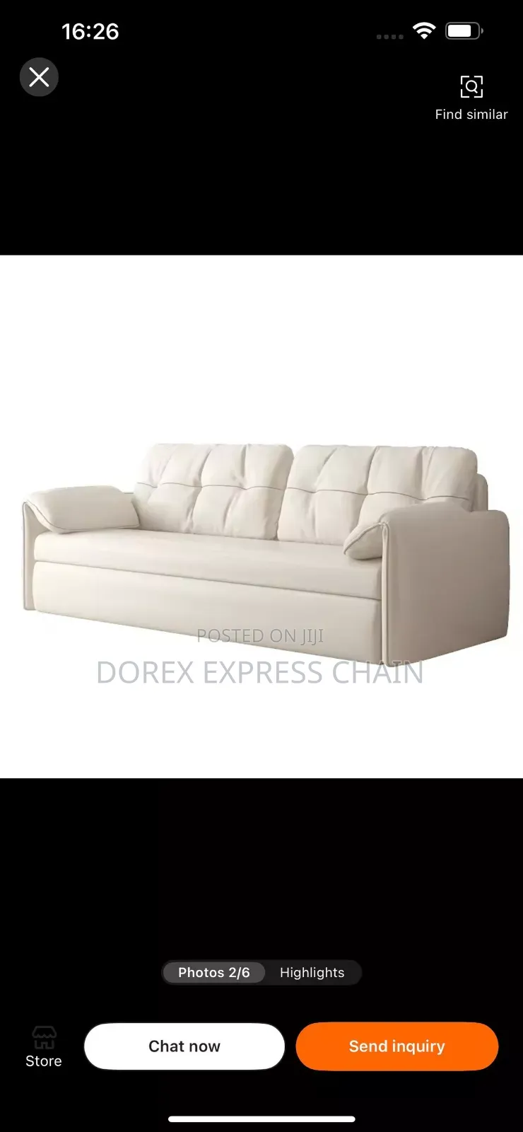 3-in-1 Multipurpose Sofa Bed With Storage
