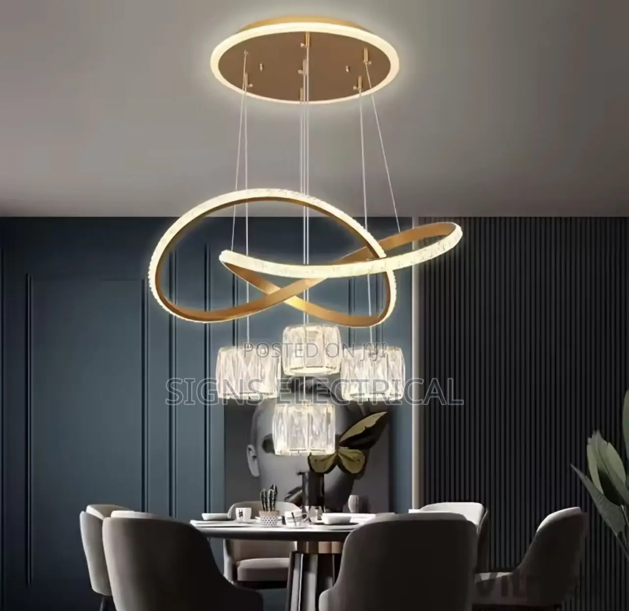 Led Lamp Dining Room Living Ring Dimmable