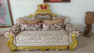 Royal Majestic Locally Made 7 Seater Arm Chairs With Crown Top