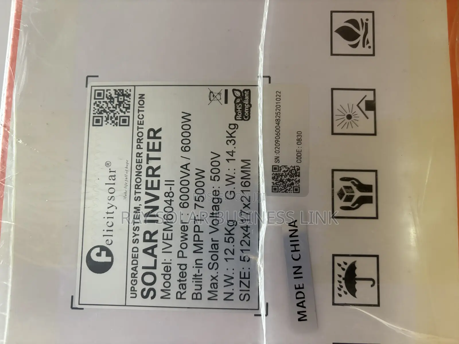 Felicity 6kva Hybrid Inverter