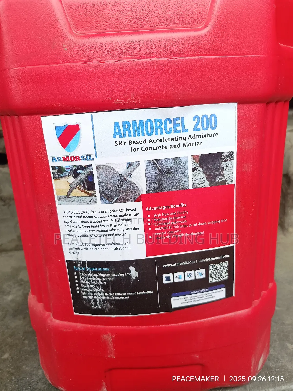 Armorcel 200 Concrete Hardener
