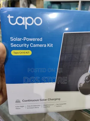 Tapo C410 Kit Solar Powered Security Camera Kit