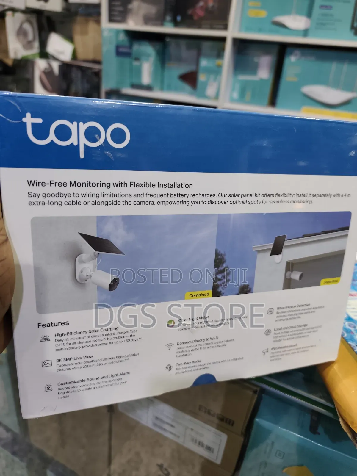 Tapo C410 Kit Solar Powered Security Camera Kit