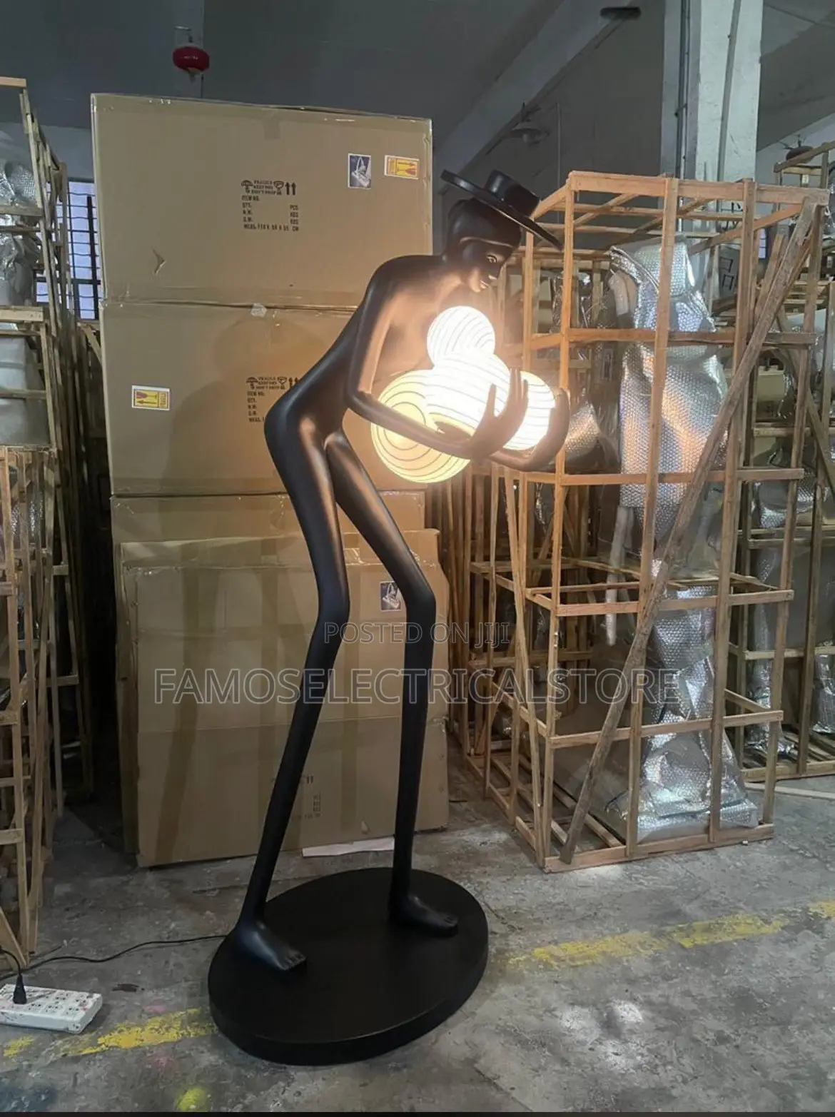 Sculpture Floor Light