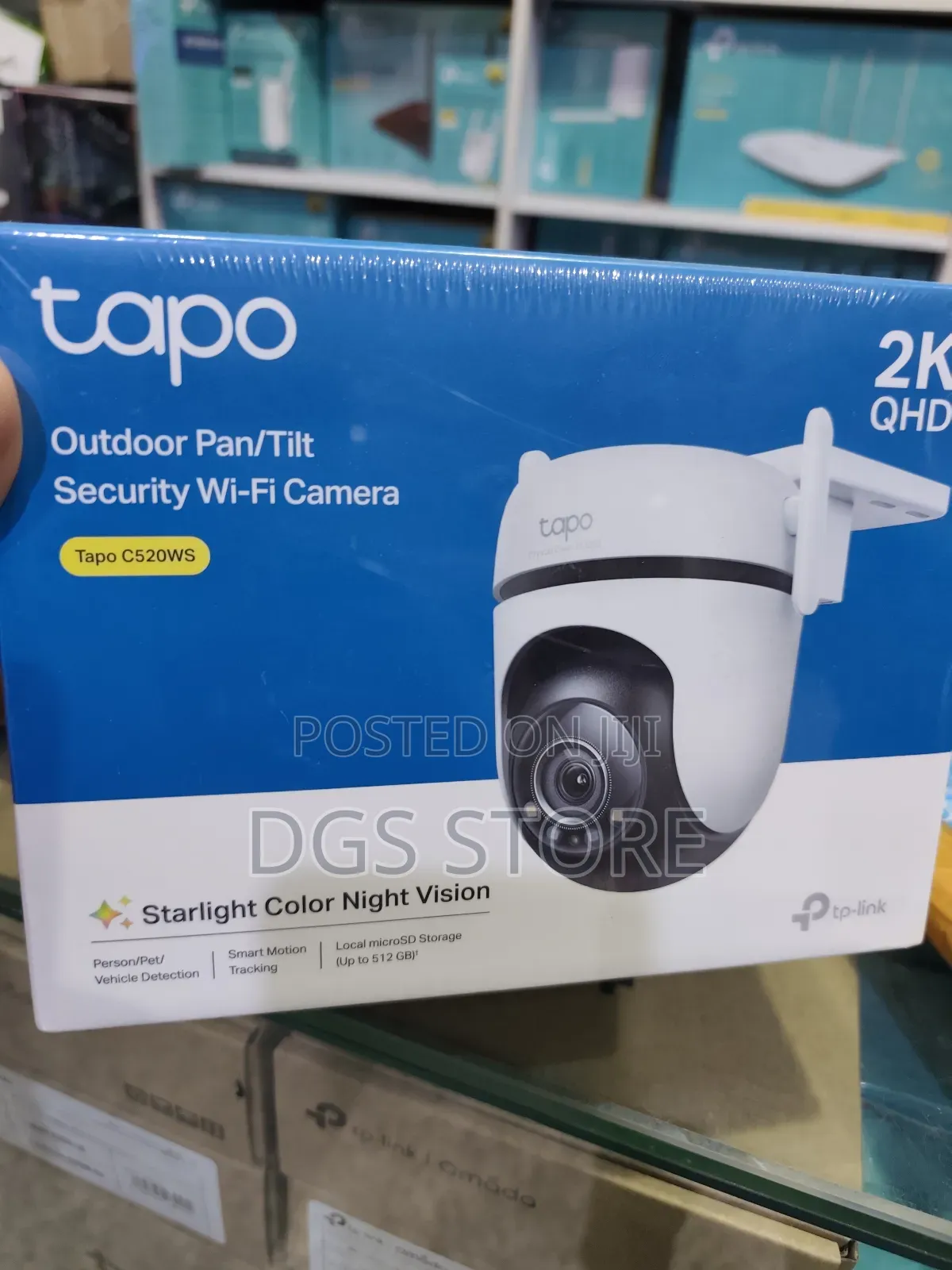 Tapo C520ws Outdoor Pan Tilt Security Wi-Fi Camera