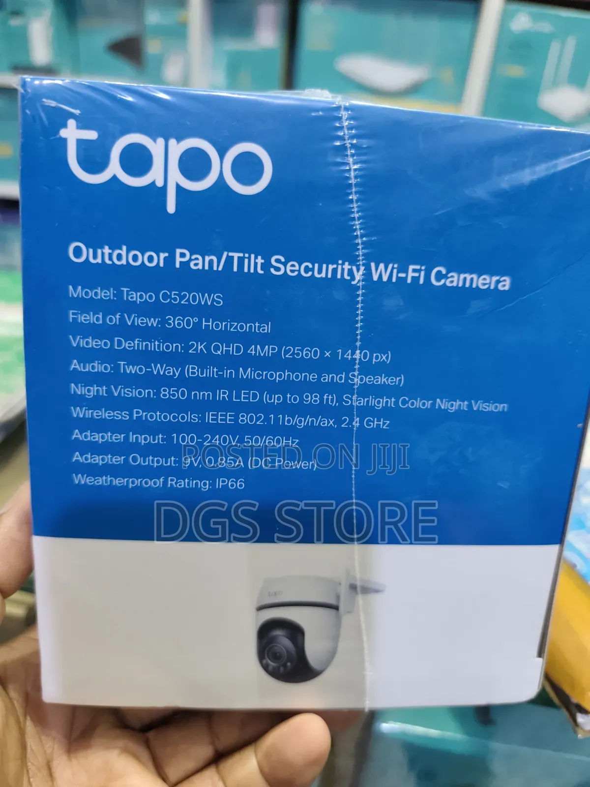 Tapo C520ws Outdoor Pan Tilt Security Wi-Fi Camera