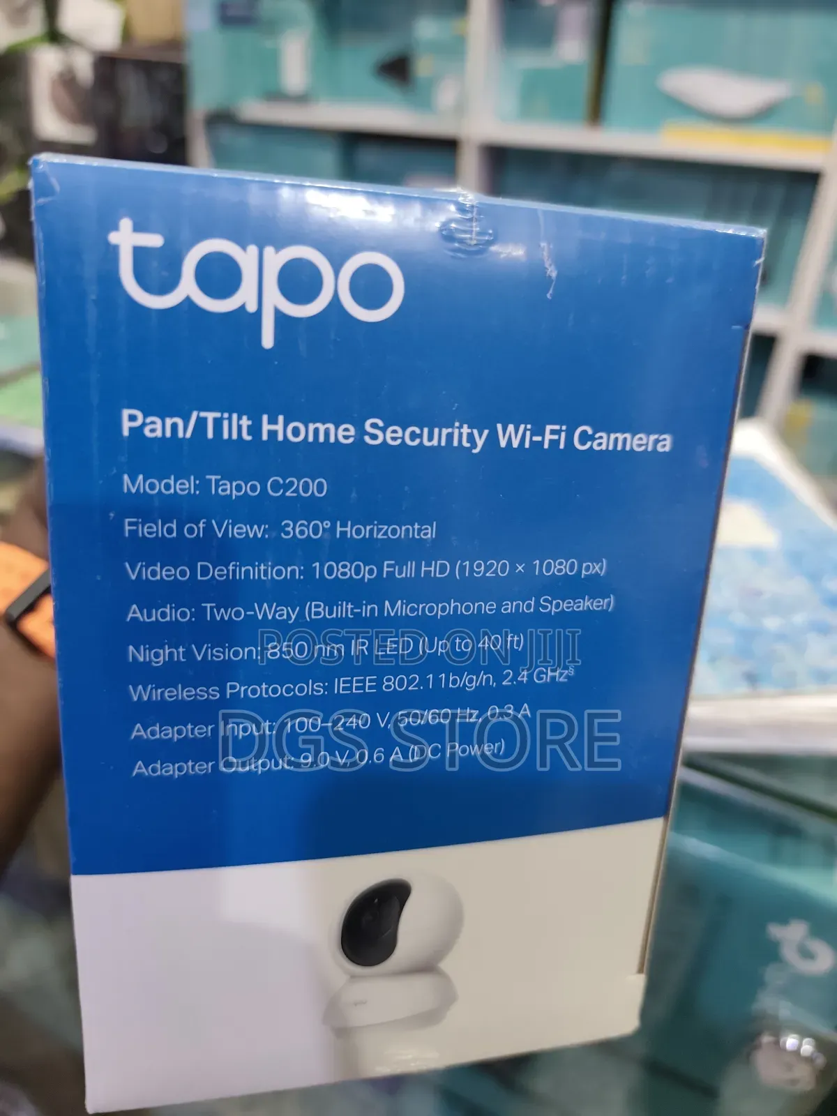 Tapo C200 Pan Tilt Home Security Wifi Camera