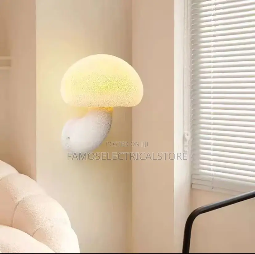 Unique Mushroom Wall Lamp