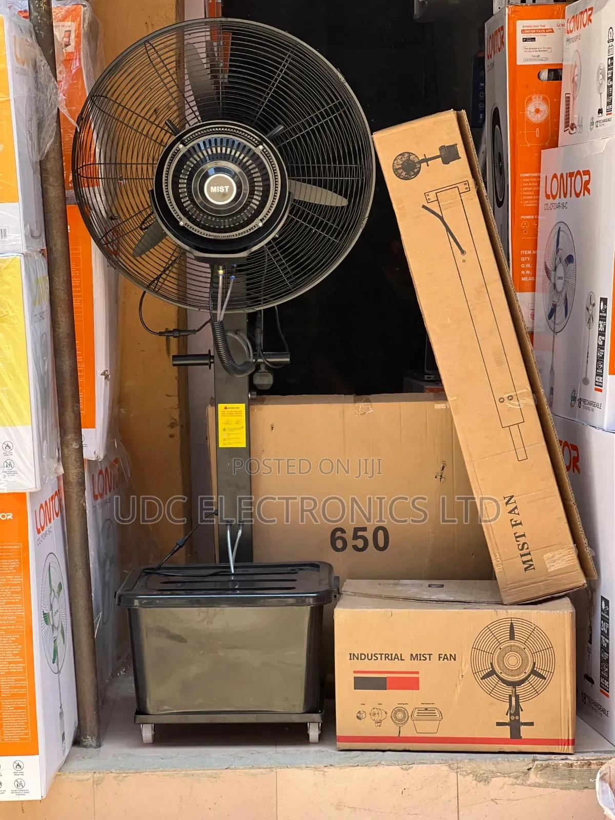 Industrial Water Mist Fan