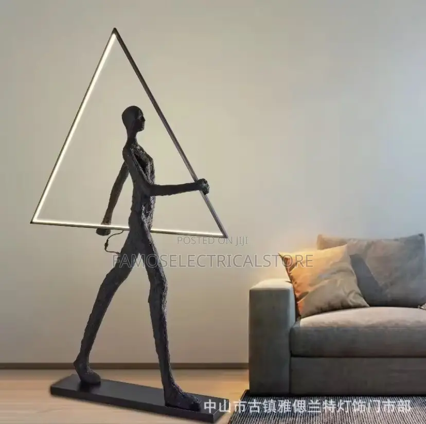 Artistic Triangle Floor Lamp