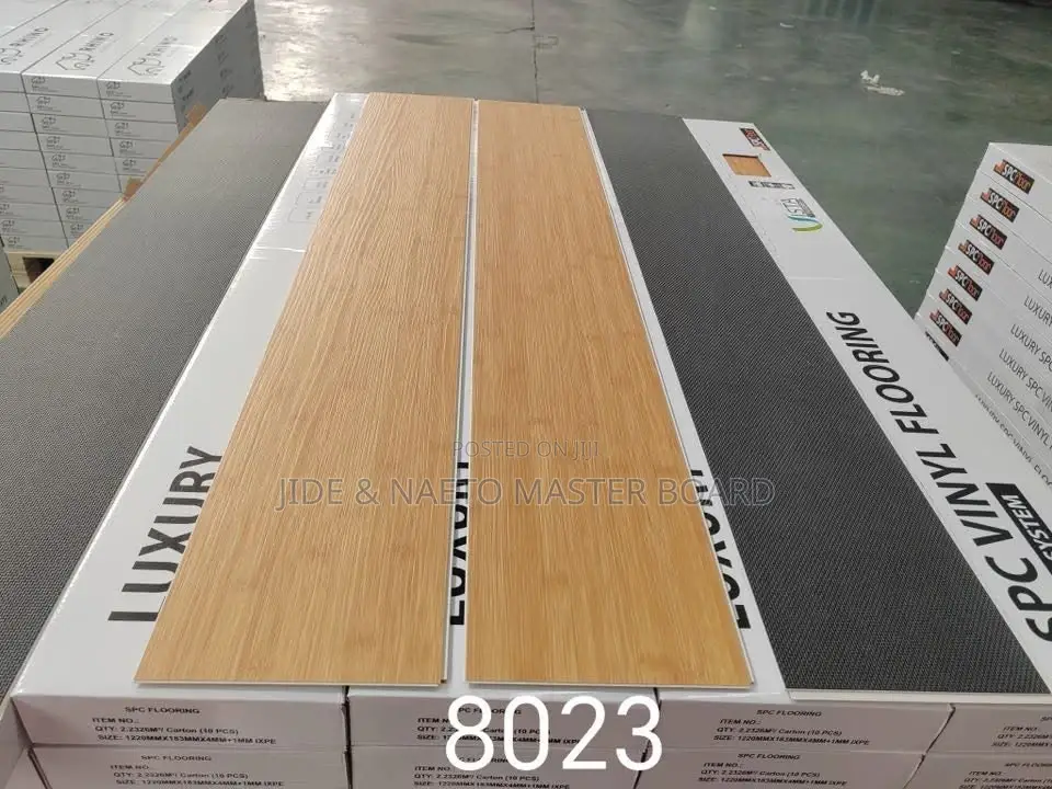 SPC Flooring Size: 1220x183x4mm 1220x183x5mm