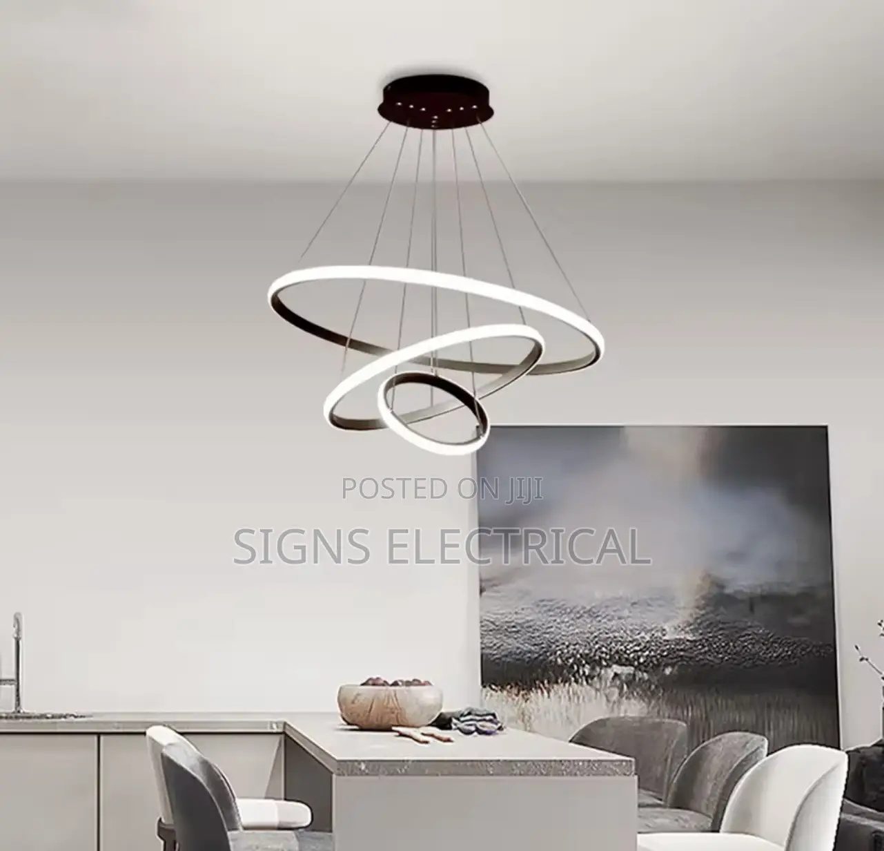 Warm Light Led Pendant Chandelier