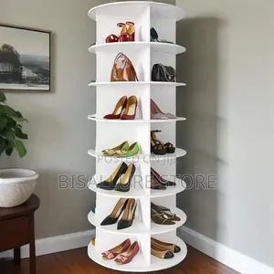 360 Rotating Shoe Rack