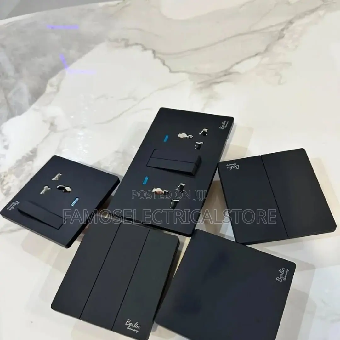 Black Switches and Socket