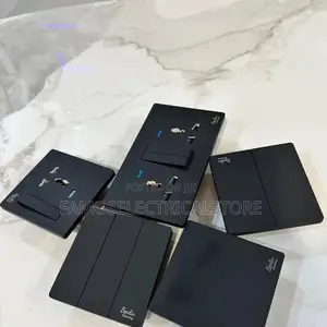 Black Switches and Socket