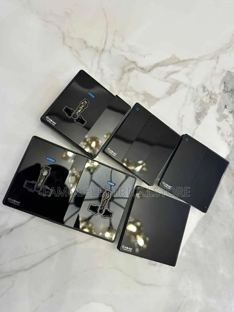 Black Switches and Socket