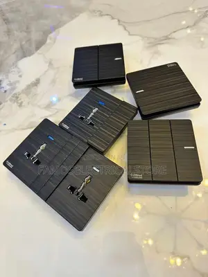 Black Switches and Socket