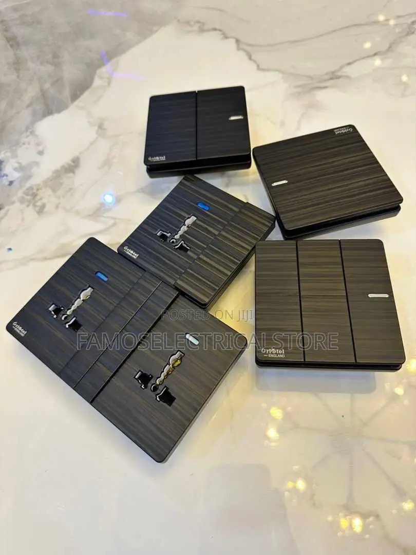 Black Switches and Socket