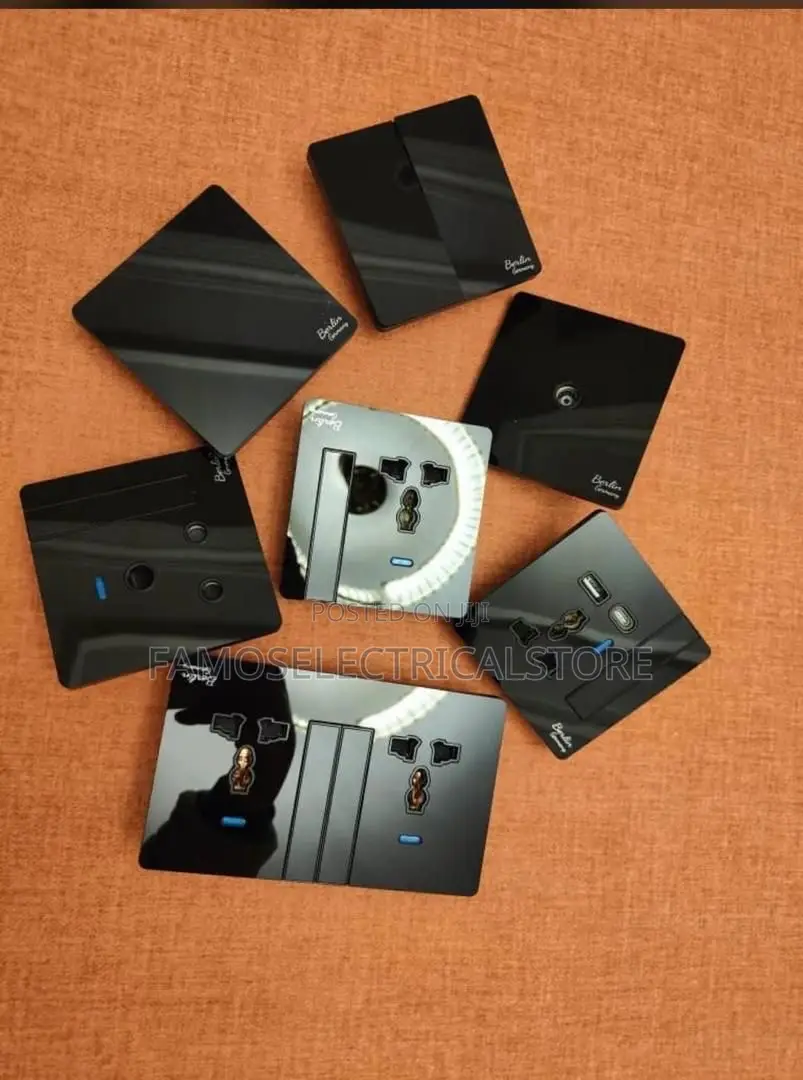 Black Switches and Socket