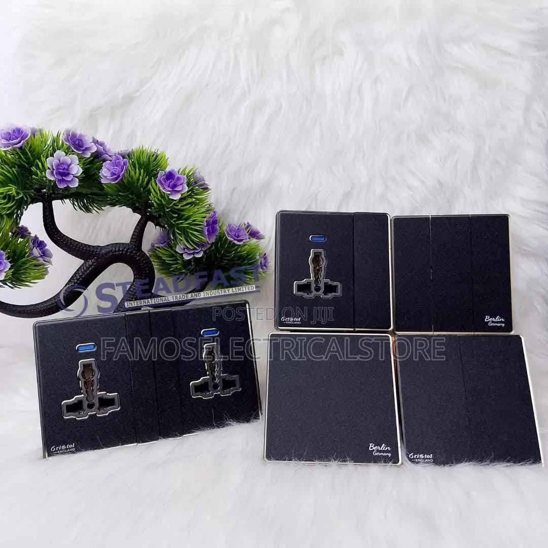 Black Switches and Socket