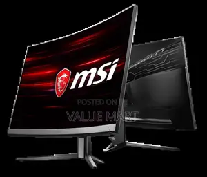 165hz, 1440p Msi Curved Gaming 27 Inches Monitor