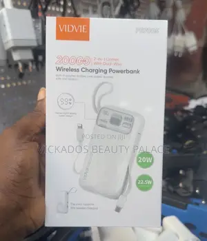 Vidvie Power Bank Wireless 20000