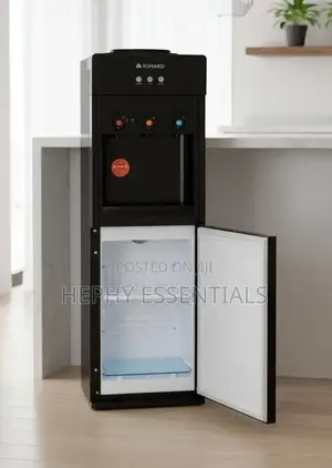 Yohako 3 in 1 Water Dispenser Hot Cold With Refrigerator