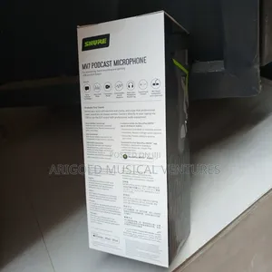 Professional Studio Microphone Shure Mv7
