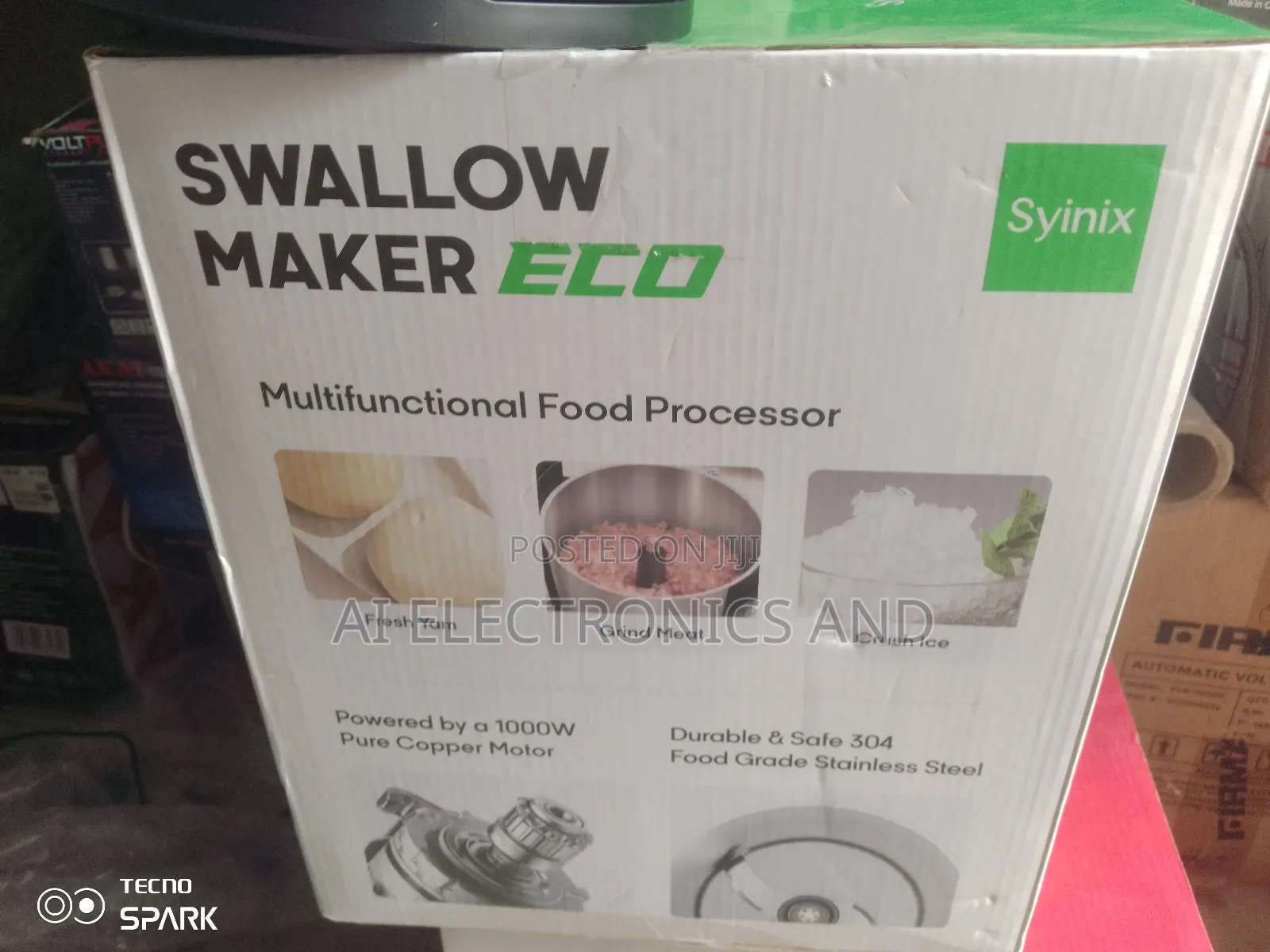 Swallow Maker Eco Cooking and Pounding