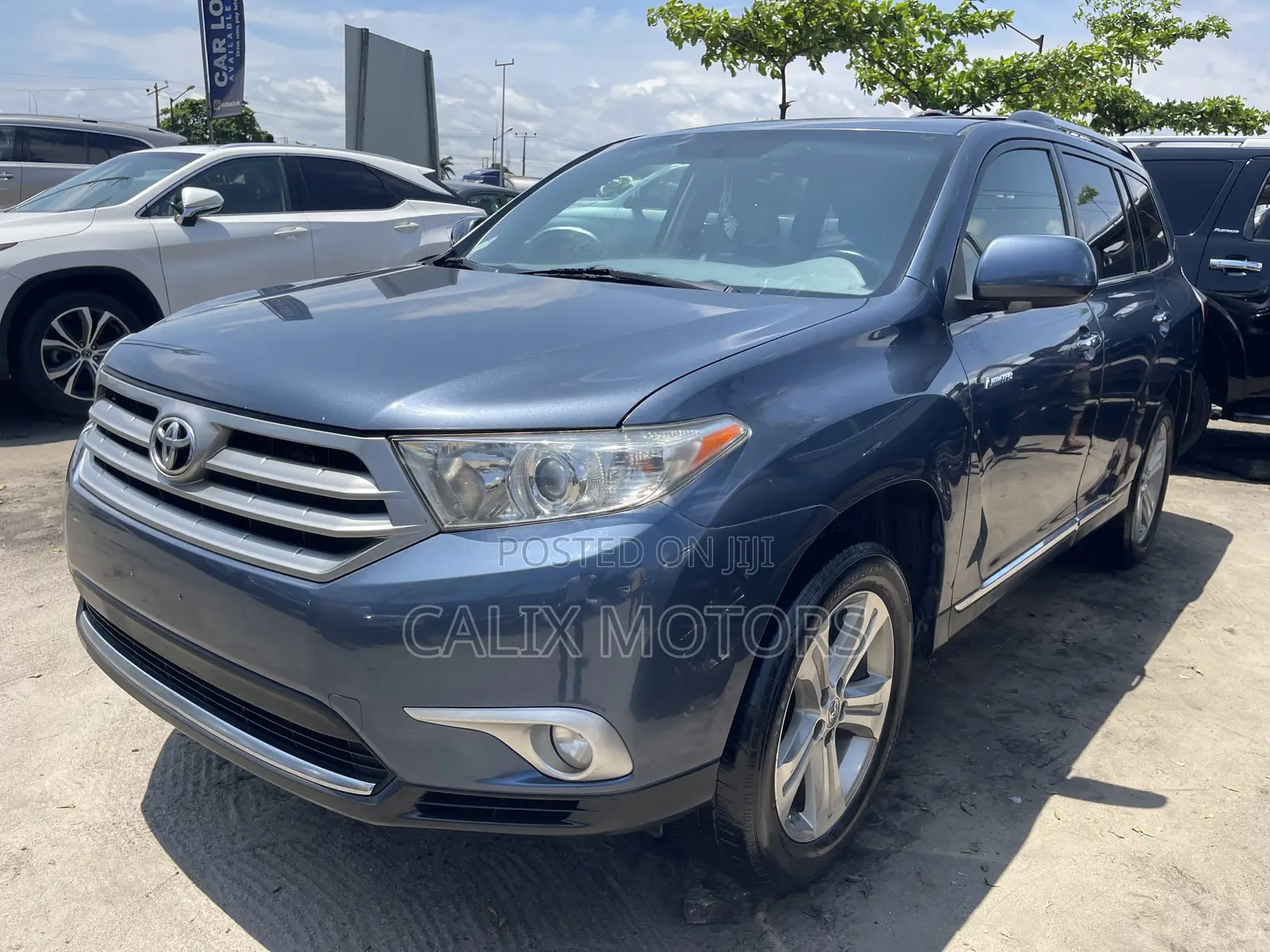 Toyota Highlander 2013 Blue