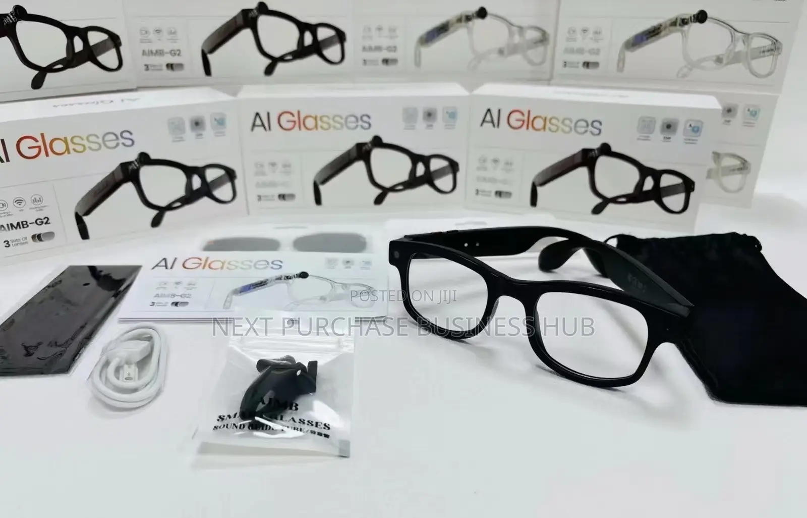 G2 Smart Ai Camera Glasses With 3 Lenses