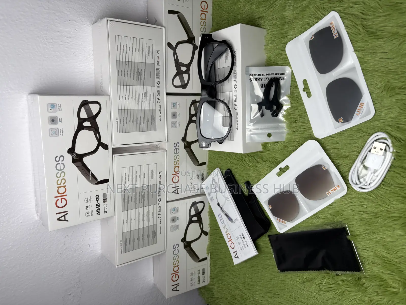 G2 Smart Ai Camera Glasses With 3 Lenses