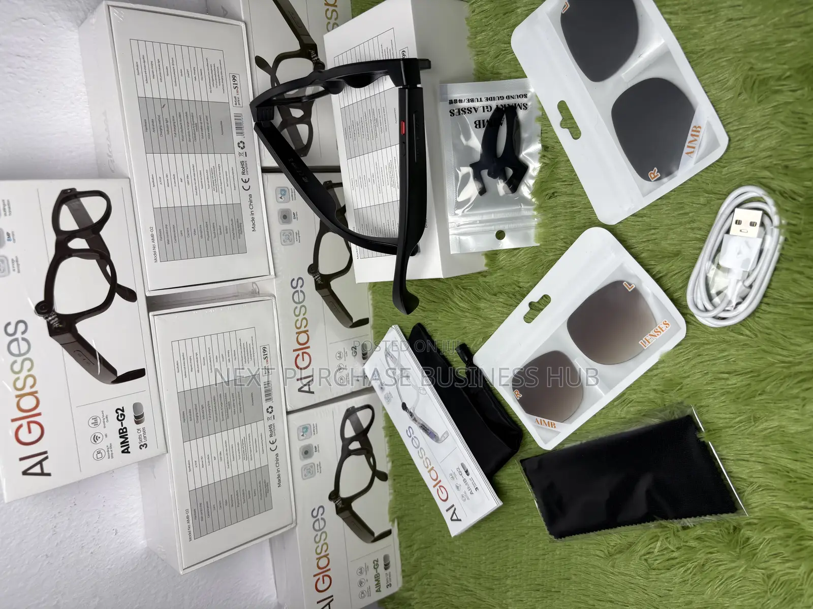 G2 Smart Ai Camera Glasses With 3 Lenses