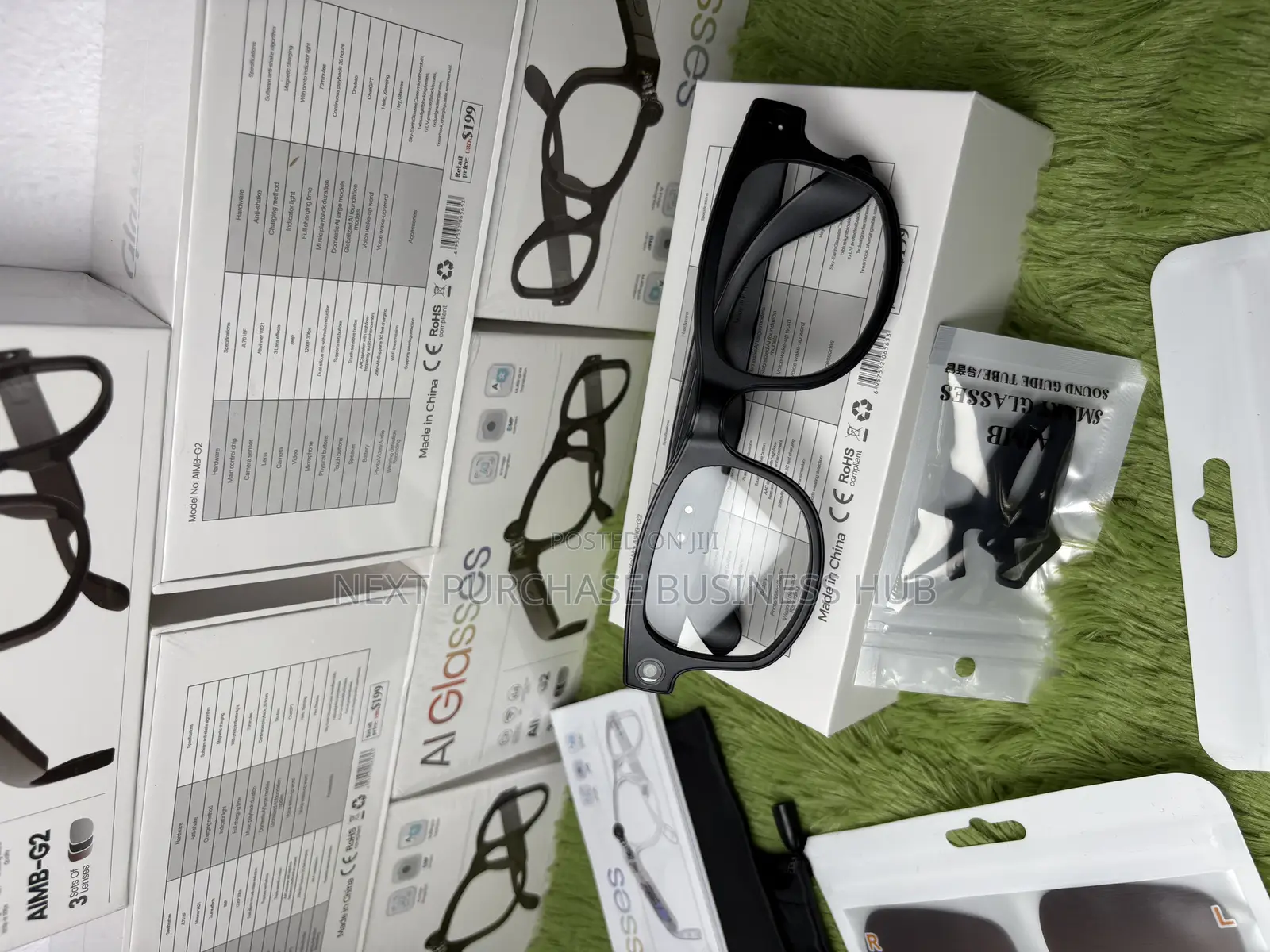 G2 Smart Ai Camera Glasses With 3 Lenses