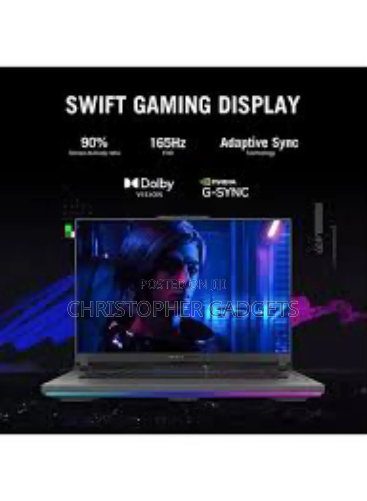 Laptop Asus ROG Strix G16 G614 16GB Intel Core I9 SSD 1T